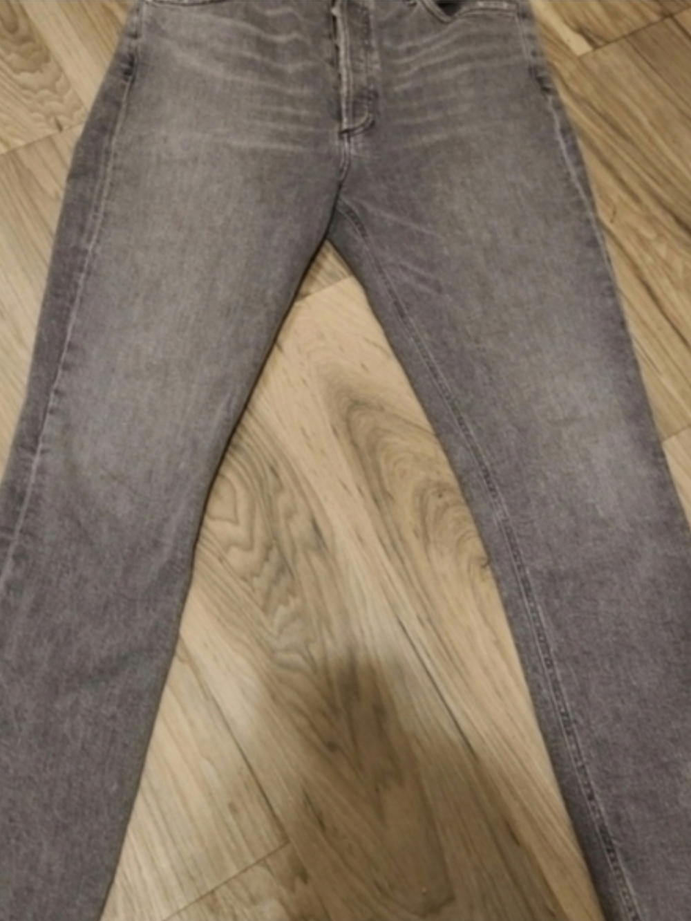 AGOLDE Nico High-Rise Slim Jeans Button Fly Size 28 Women's